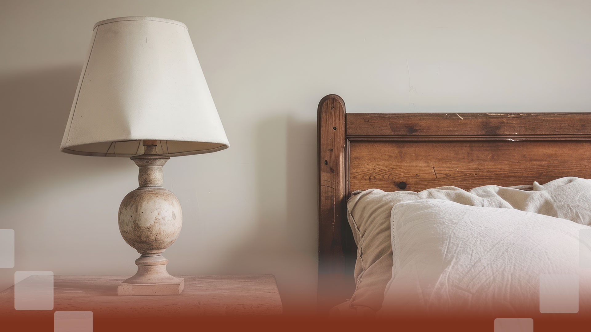 A Well-Decorated Bedside Table