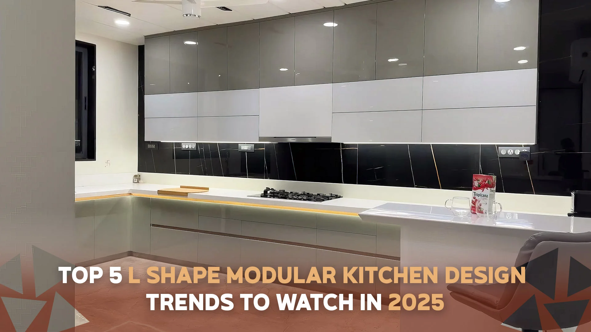 Top 5 L-Shaped Modular Kitchen Design Trends To Watch In 2025