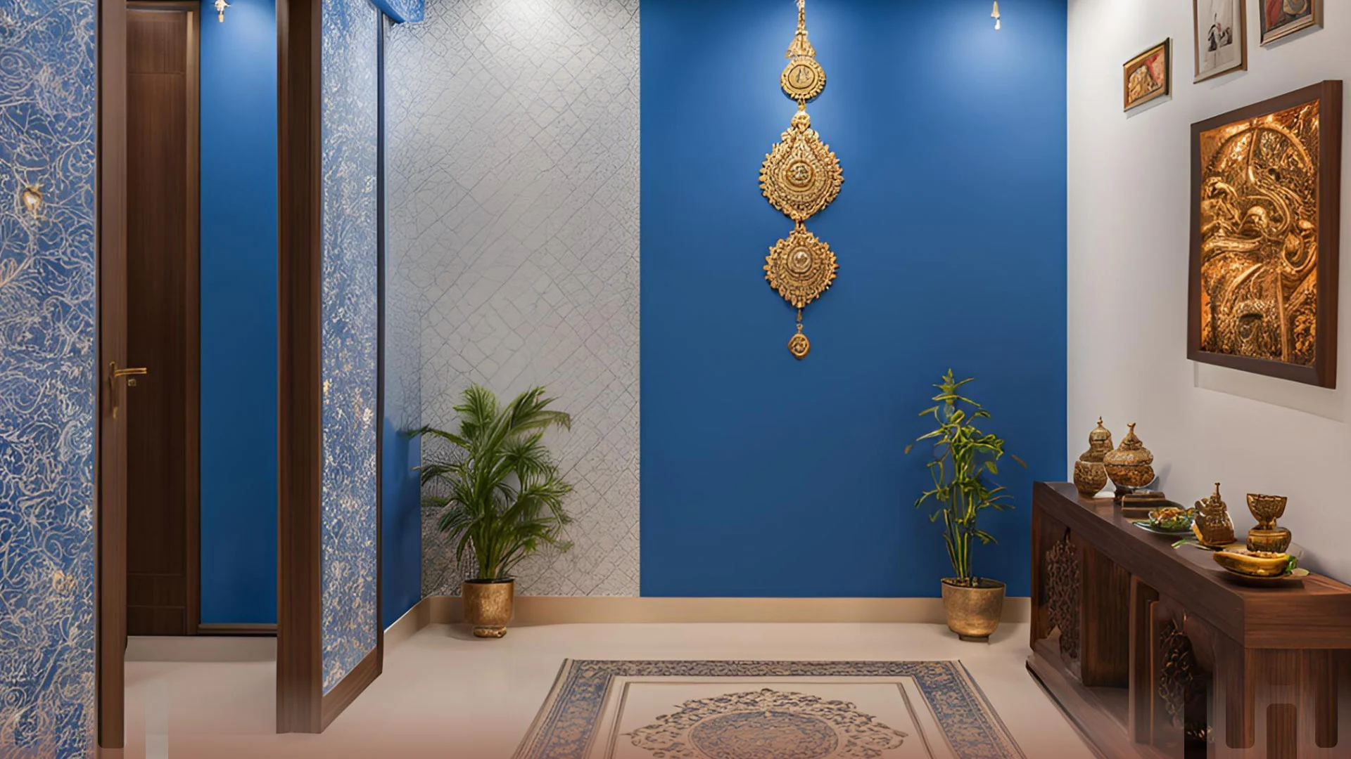 Pooja Room Colour Combinations: Guide for Good Luck 8