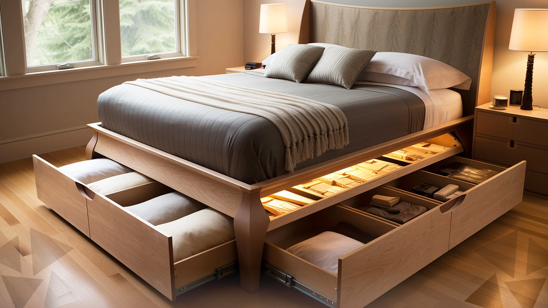 Box Bed with Storage