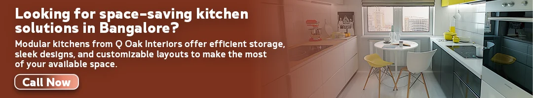 Looking for space-saving kitchen solutions in Bangalore?