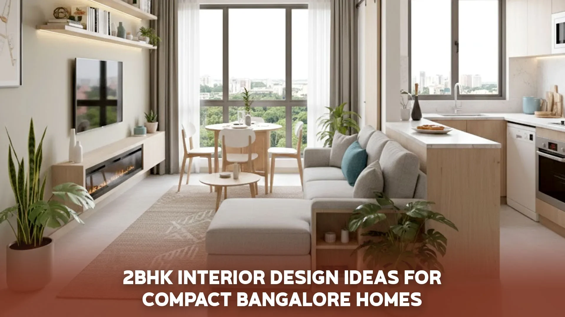 2BHK Interior Design Ideas For Compact Bangalore Homes
